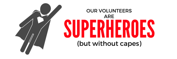 Volunteers are Super